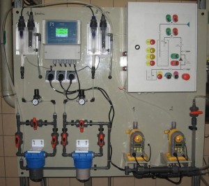 continuous monitoring of the disinfection system