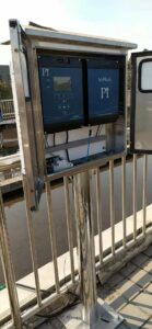 OxySense with Airflush installed at a sewage plant