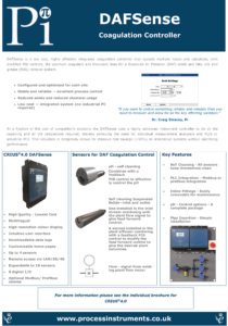 Coagulation Controller DAFSense