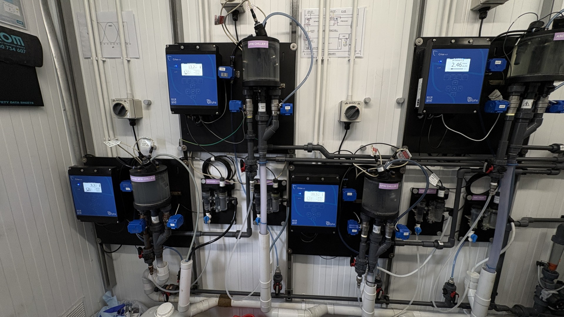 Automatic Cleaning System that Reduces Sensor Fouling without Intervention