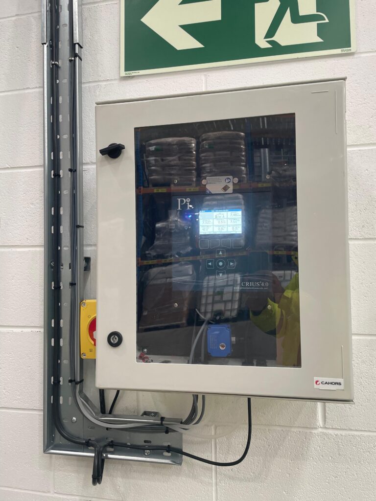 Effluent Treatment Upgraded with pH Monitoring and Flow Proportional Control at Tenmat